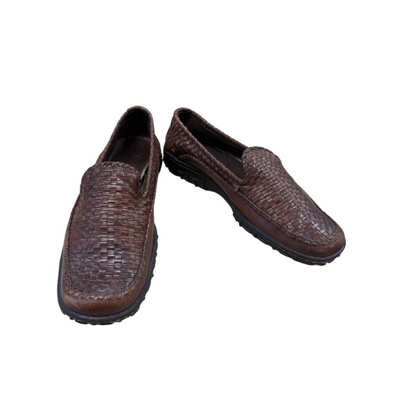 Cole Haan mens brown leather slip on loafers Size 10B SKU 7239 main image 8